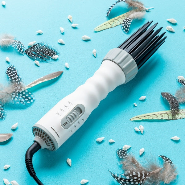3-in-1 Hair Dryer, Styler & Curling Brush Dryple InnovaG – 550 W