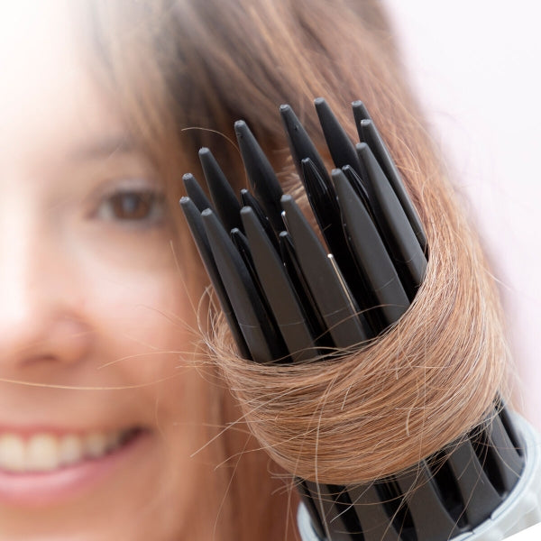 3-in-1 Hair Dryer, Styler & Curling Brush Dryple InnovaG – 550 W