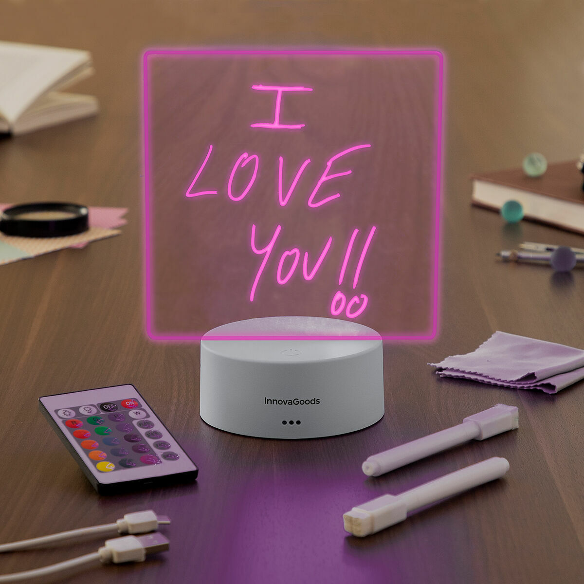 Lemo LED Message & Drawing Board