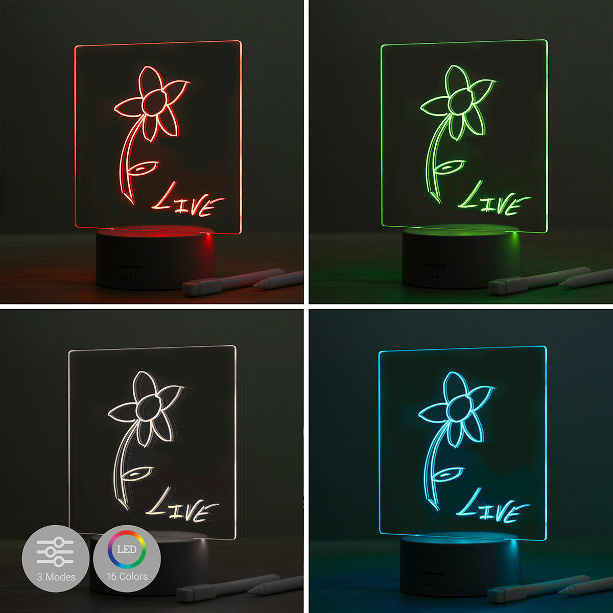 Lemo LED Message & Drawing Board