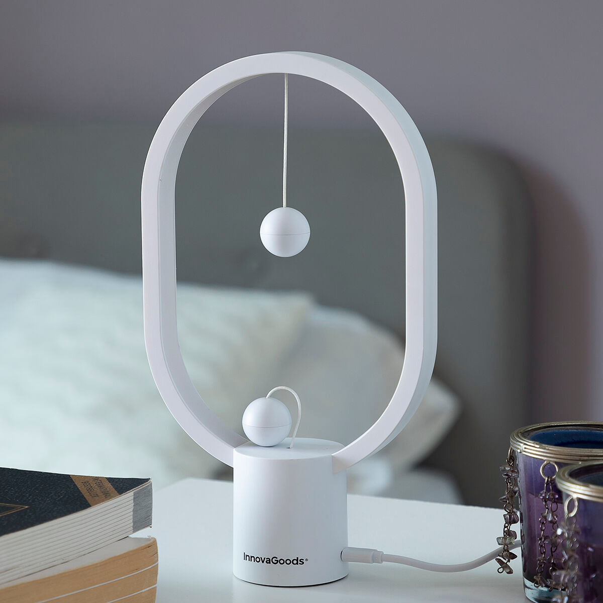 Balance LED Table Lamp – Magnetic Switch | Warm Light