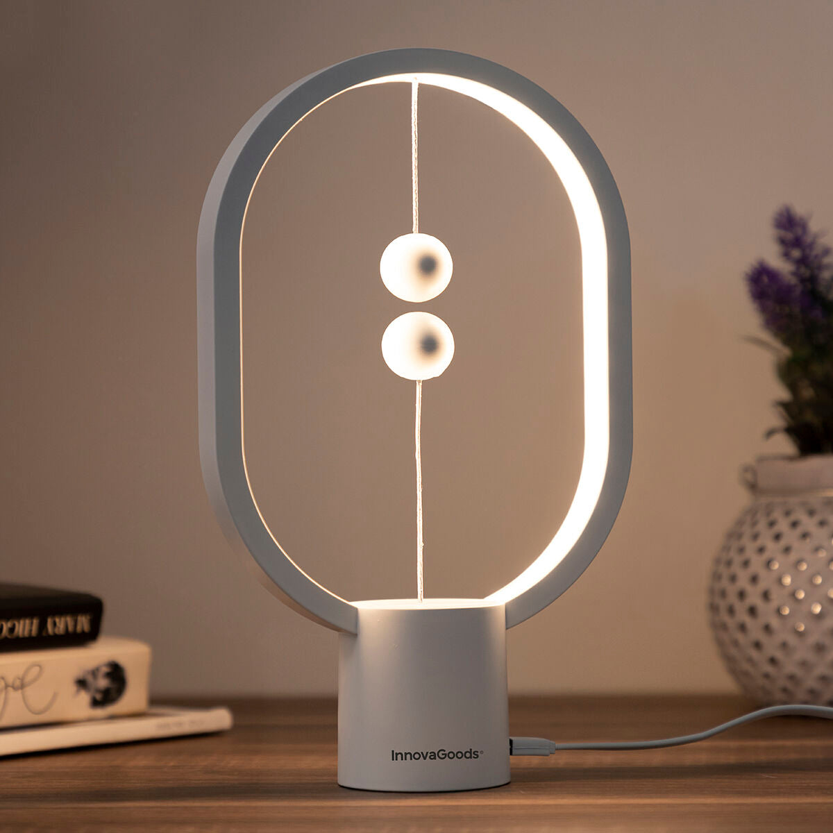 Balance LED Table Lamp – Magnetic Switch | Warm Light