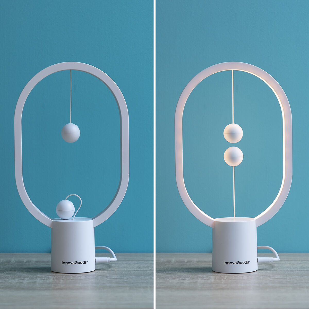 Balance LED Table Lamp – Magnetic Switch | Warm Light
