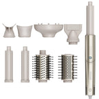 8-in-1 Hair Styler – Curling Iron, Hot Air Brush & Dryer Vevor (1400W)