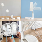 Fandle Foldable Rechargeable 3-in-1 Fan – 7200 mAh IG