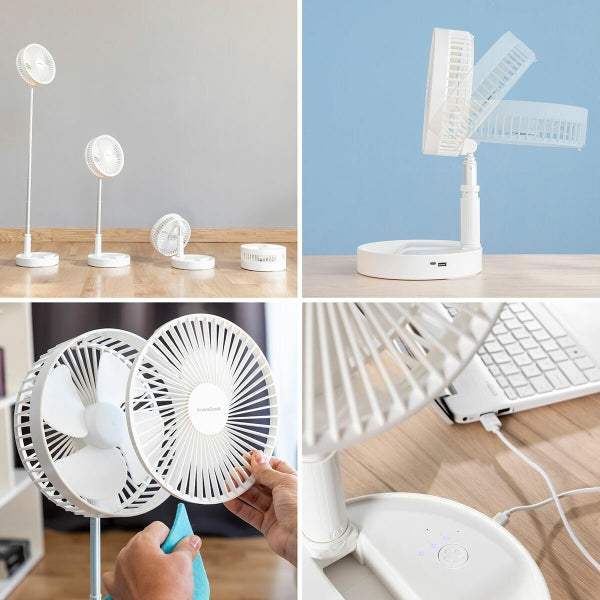 Fandle Foldable Rechargeable 3-in-1 Fan – 7200 mAh IG