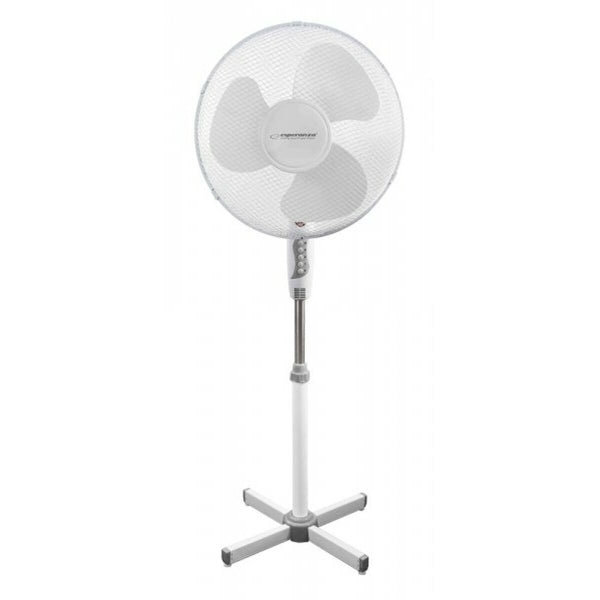 Free-Standing Fan – White 50 W | Esperanza
