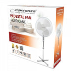 Free-Standing Fan – White 50 W | Esperanza