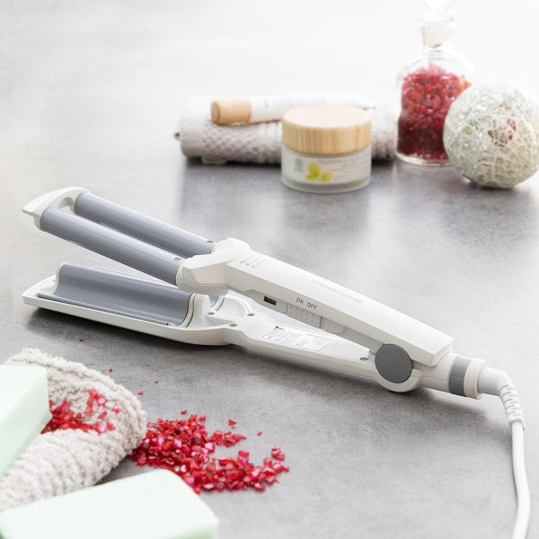 Ceramic Triple Barrel Curling Iron – IG (55W)