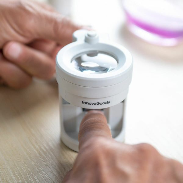 LED Nail Clipper with Magnifier & File