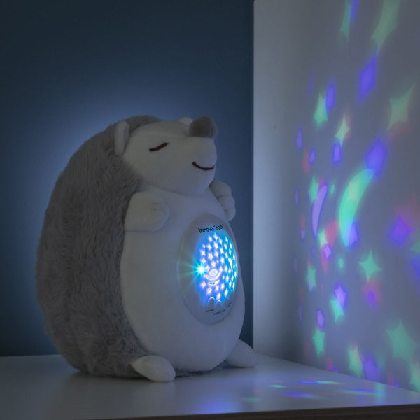 Plush Hedgehog – Night Light / White Noise Projector