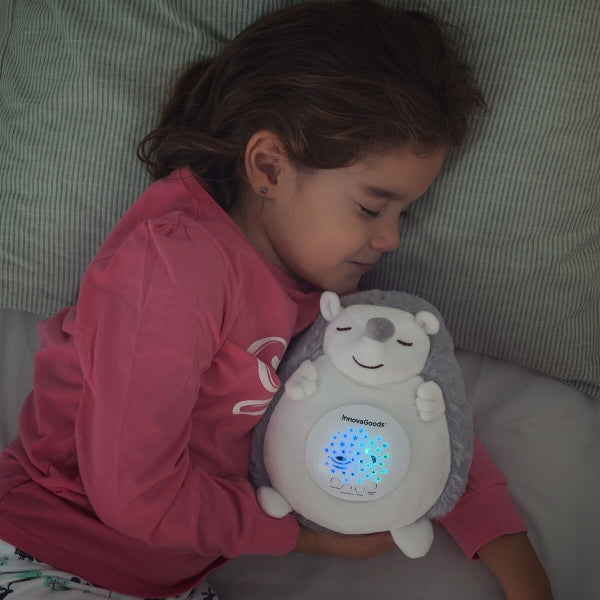 Plush Hedgehog – Night Light / White Noise Projector