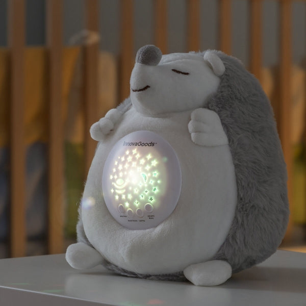 Plush Hedgehog – Night Light / White Noise Projector