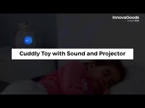 Plush Hedgehog – Night Light / White Noise Projector