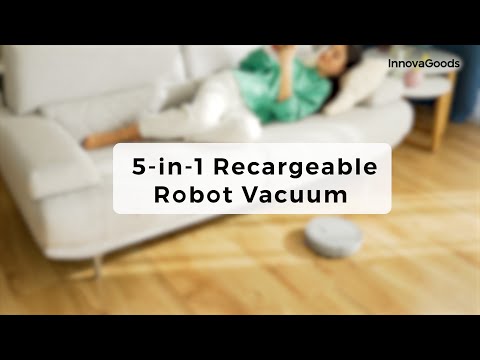 Multifunctional Rechargeable Robot Vacuum Cleaner | InnovaG