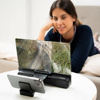 Screen Magnifier with Speaker for Smartphones