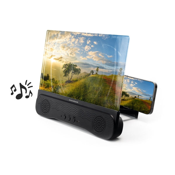 Screen Magnifier with Speaker for Smartphones