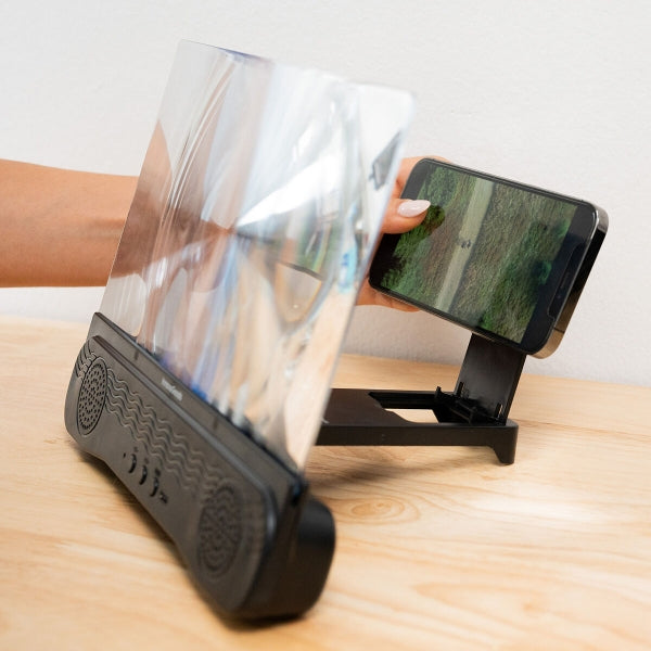 Screen Magnifier with Speaker for Smartphones