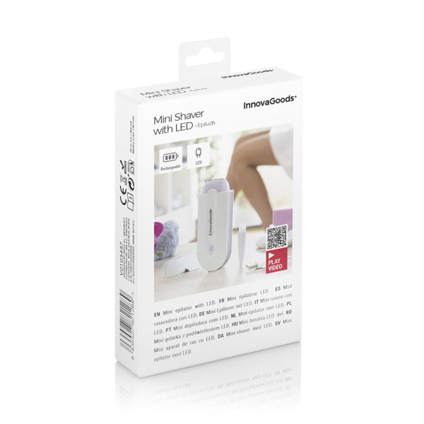 Rechargeable Mini Hair Remover with LED Light