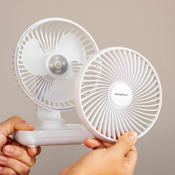 Rechargeable Desktop Fan – Compact & Silent Cooling Power
